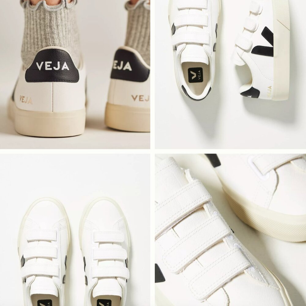 EUC Veja ChromeFree Recife Velcro Sneakers Size 7